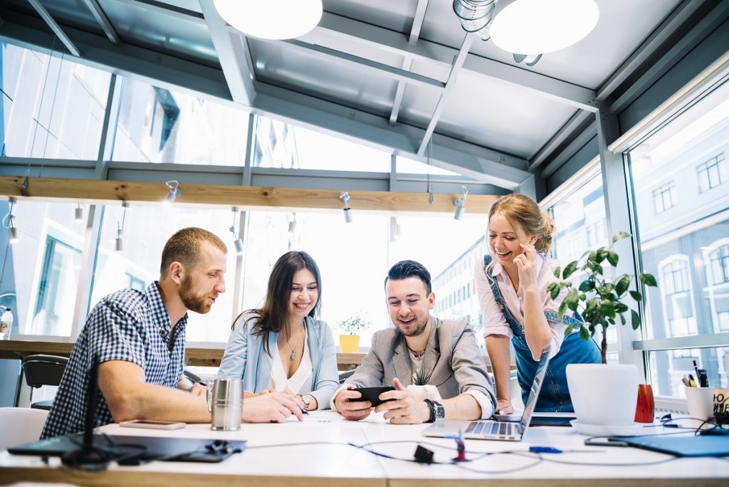 experiência em coworking