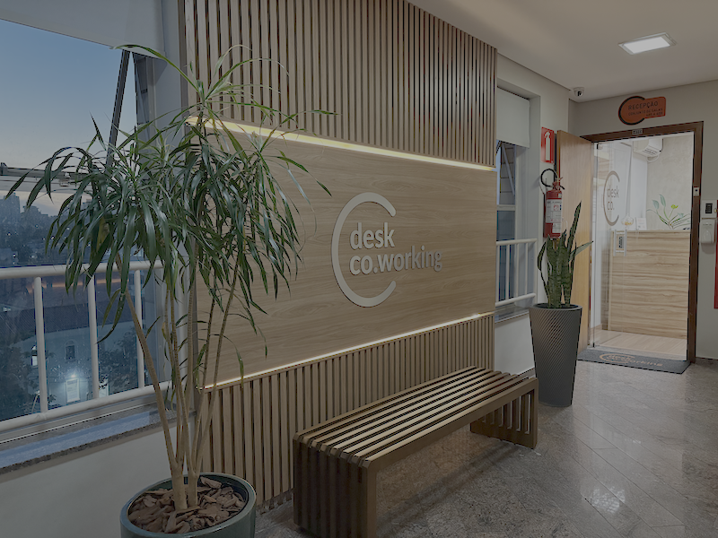 recepcao desk coworking santa efigenia