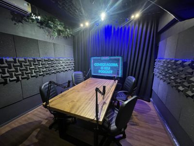 Estúdio de Podcast